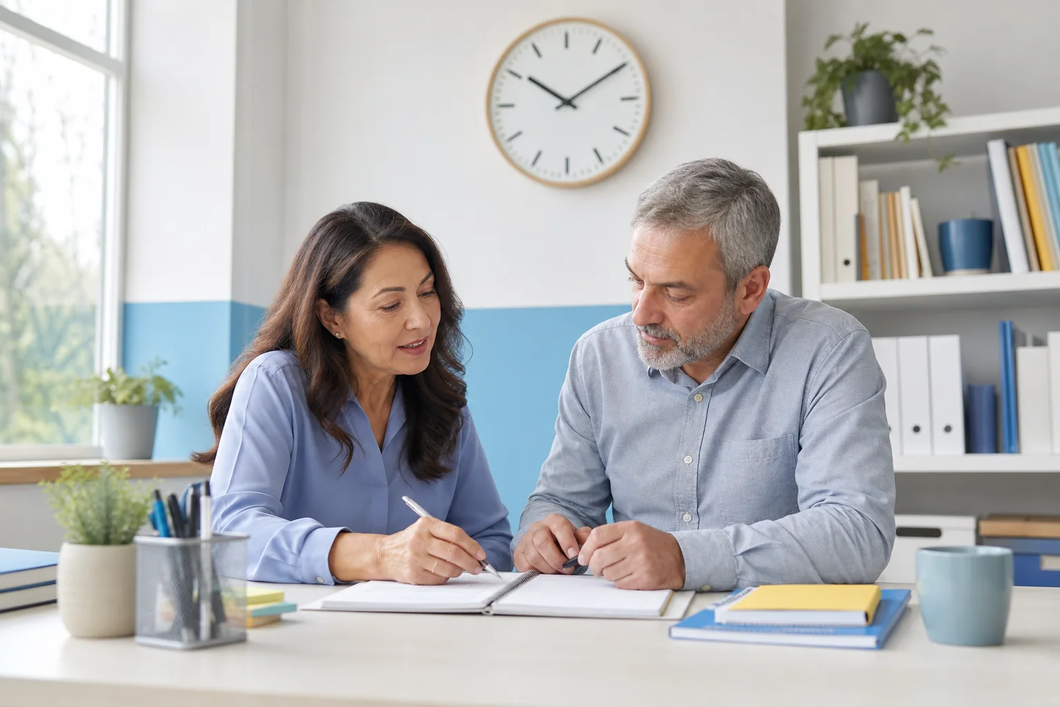 Simple organization for lessons and consultations